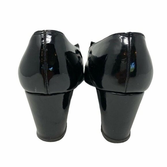 Margaret Jerrold Womens Classic Pump Block Heels 8 - Picture 3 of 8